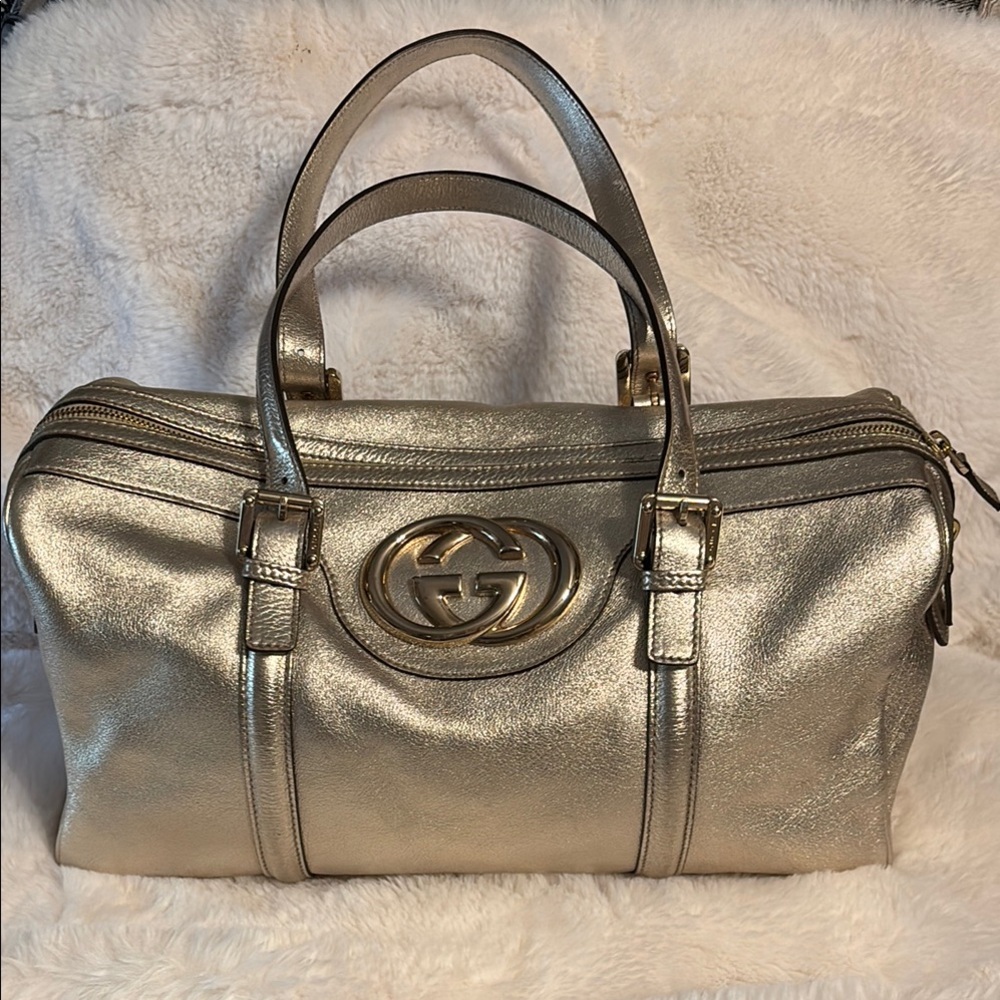 Gucci Gold Designer Women's Bag